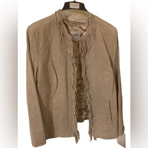 Vintage Pamela McCoy Genuine Leather Coat